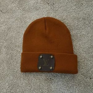 Upcycled Louis Vuitton Beanie